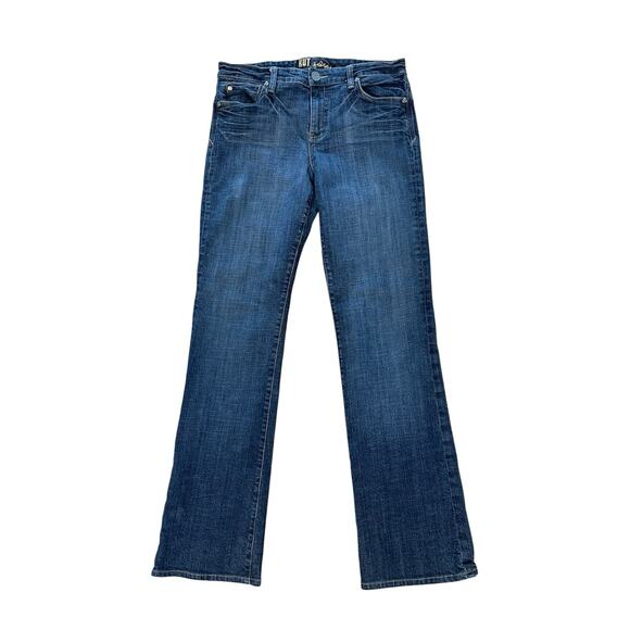 KUT From the Kloth Boot Cut Jeans Blue Women’s Size 10 Medium Wash-Bohemian - Picture 1 of 15